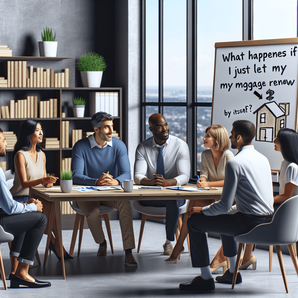Group meeting to discuss mortgage renewals